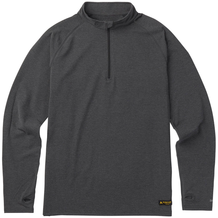 Burton Expedition 1/4 Zip Top True Black Heather