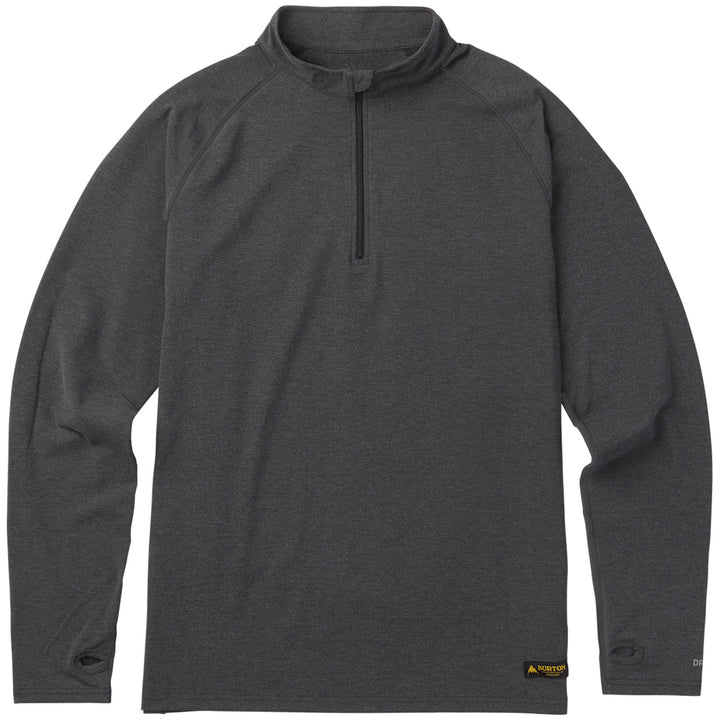 Burton Expedition 1/4 Zip Top True Black Heather