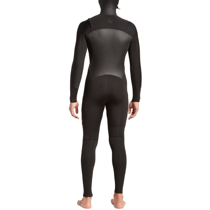 Imperial Motion 5/4/3 Lux Deluxe Hooded Chest Zip Wetsuit Black