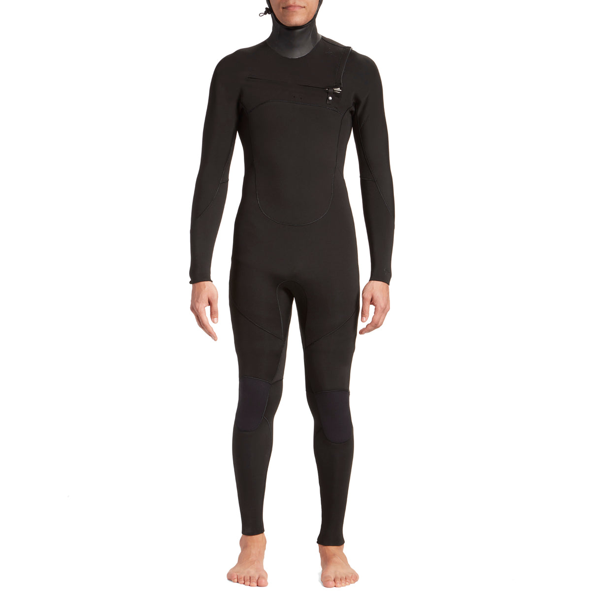 Imperial Motion 5/4/3 Lux Deluxe Hooded Chest Zip Wetsuit Black