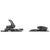 Tyrolia SLR 7.5 AC Ski Bindings - Kids' 2019 Solid Black/White