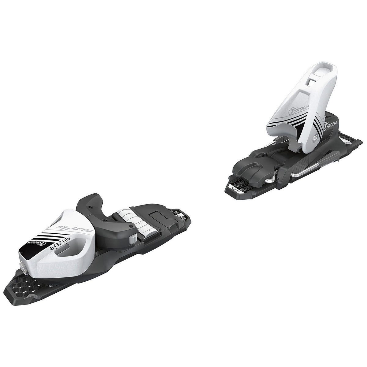 Tyrolia SLR 4.5 Ski Bindings - Little Kids' 2019 Solid White/Black