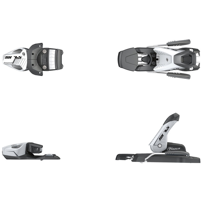 Tyrolia SX 7.5 AC Ski Bindings - Kids' 2019 Solid White/Black