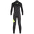 Quiksilver 4/3 Highline Zipperless GBS Wetsuit - Boys' Black Heather/Safety