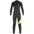 Quiksilver 4/3 Highline Zipperless GBS Wetsuit - Boys' Black Heather/Safety