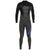 Quiksilver 3/2 Syncro+ Chest Zip Wetsuit Black/Jet Black/Cascade Blue