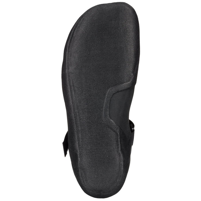 Quiksilver 7mm Syncro Round Toe Wetsuit Boots Black