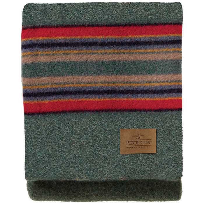 Pendleton Yakima Camp Blanket Green Heather