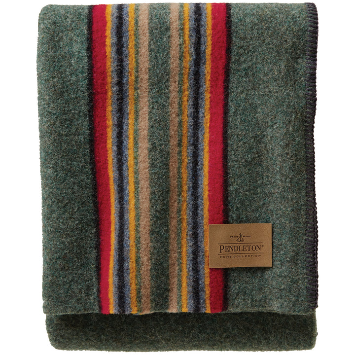 Pendleton Yakima Camp Blanket Green Heather