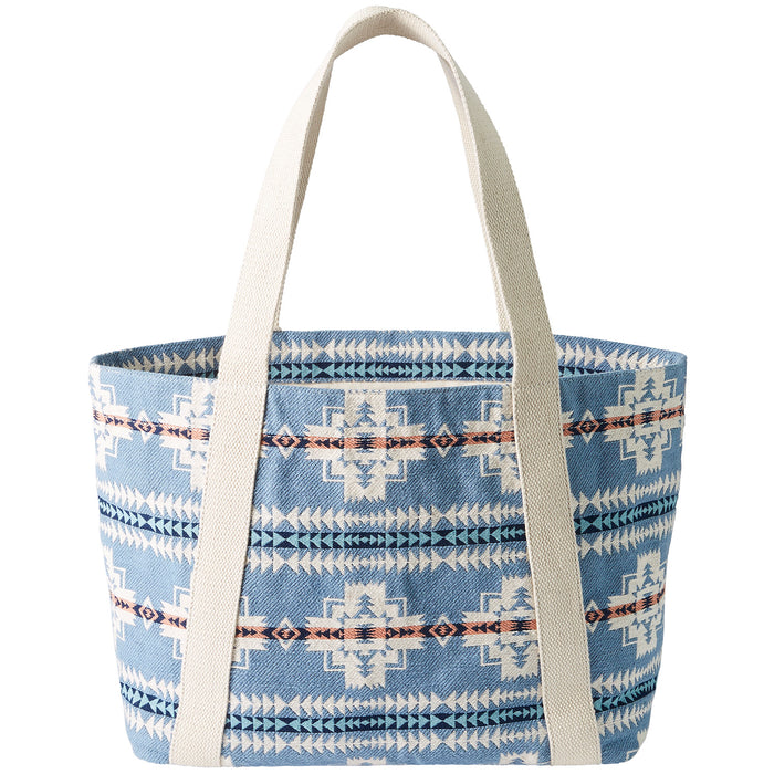 Pendleton Cotton Tote Bag - Women's Chief Joseph Blue
