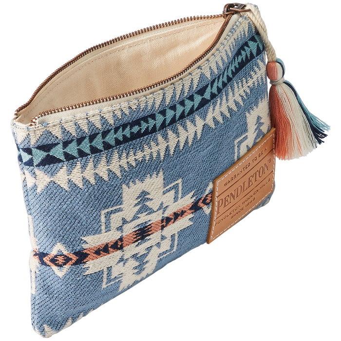 Pendleton Zip Pouch - Women's Chief Joseph Blue