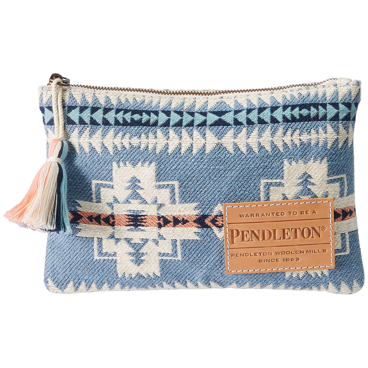 Pendleton Zip Pouch - Women's Chief Joseph Blue