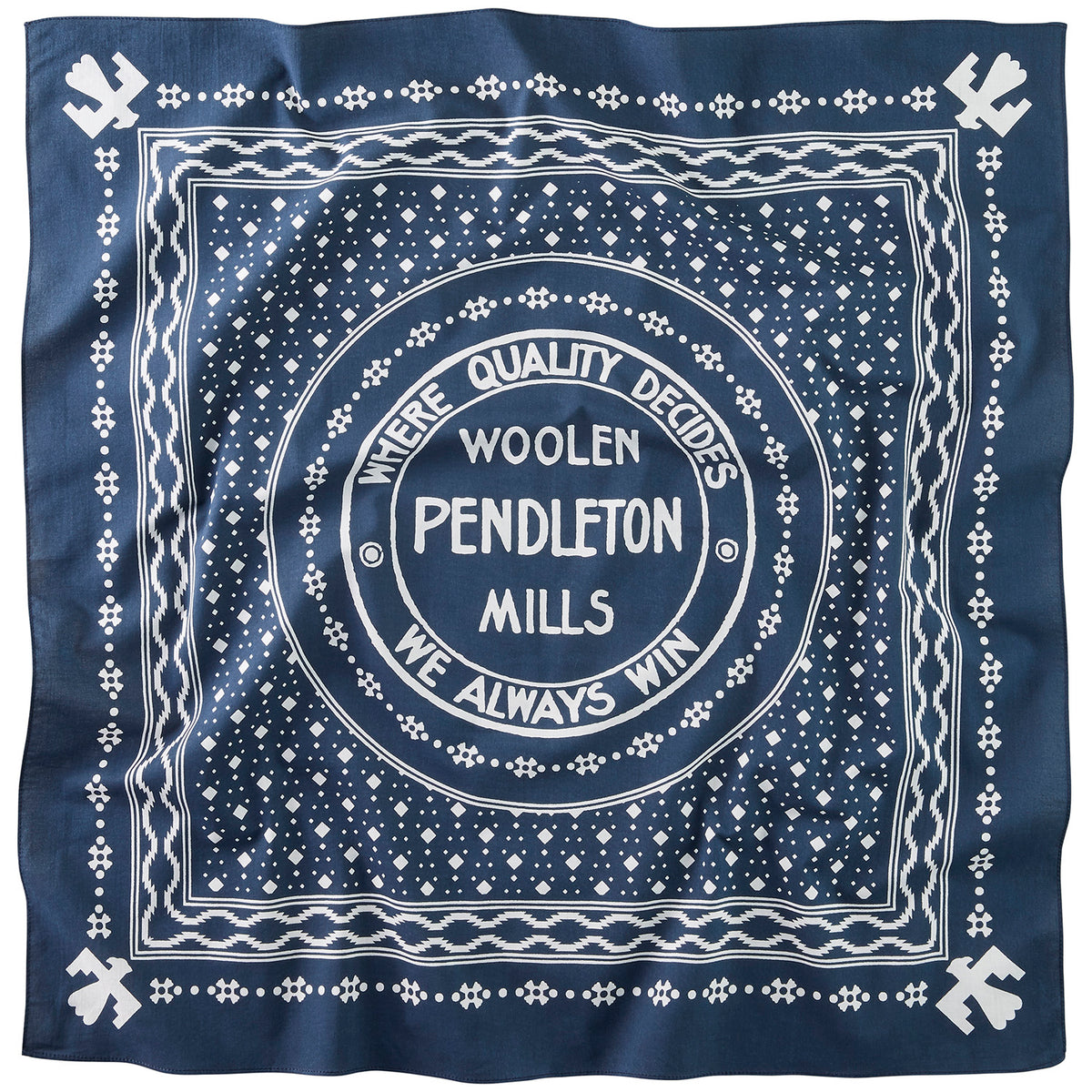 Pendleton Jumbo Bandana Quality Decides Navy