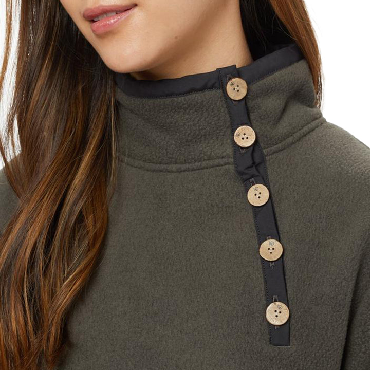 Tentree Kalucha Pullover - Women's Coal Black/Meteorite Black