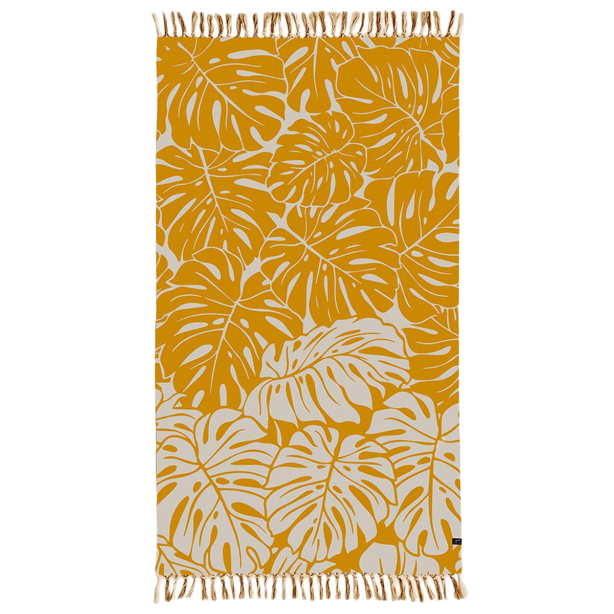 Slowtide Tarovine Towel Mustard