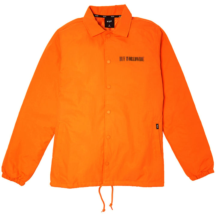 HUF Neue Marka Coaches Jacket Russet Orange