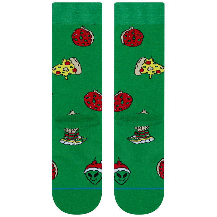 Stance Xmas Ornaments Crew Socks Green