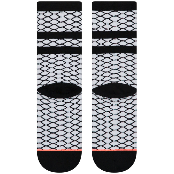 Stance Fish Nets Socks - Women's White