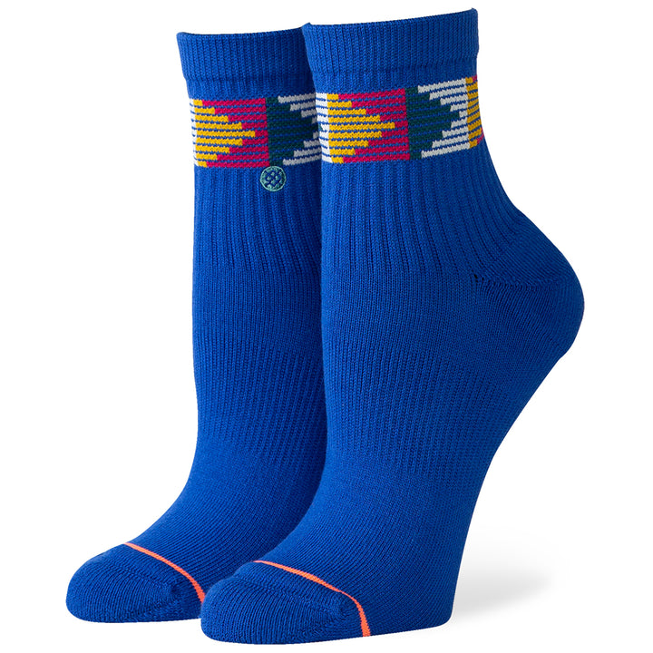 Stance Friends 4 Ever Crew Socks - Women's Cobalt Blue