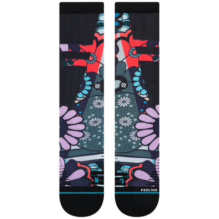 Stance Angled Crew Training Socks Multi