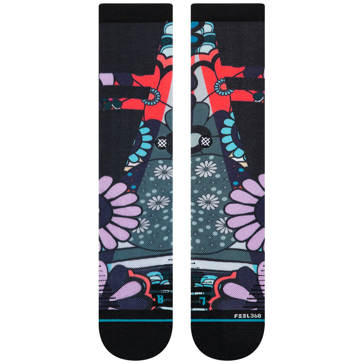 Stance Angled Crew Training Socks Multi