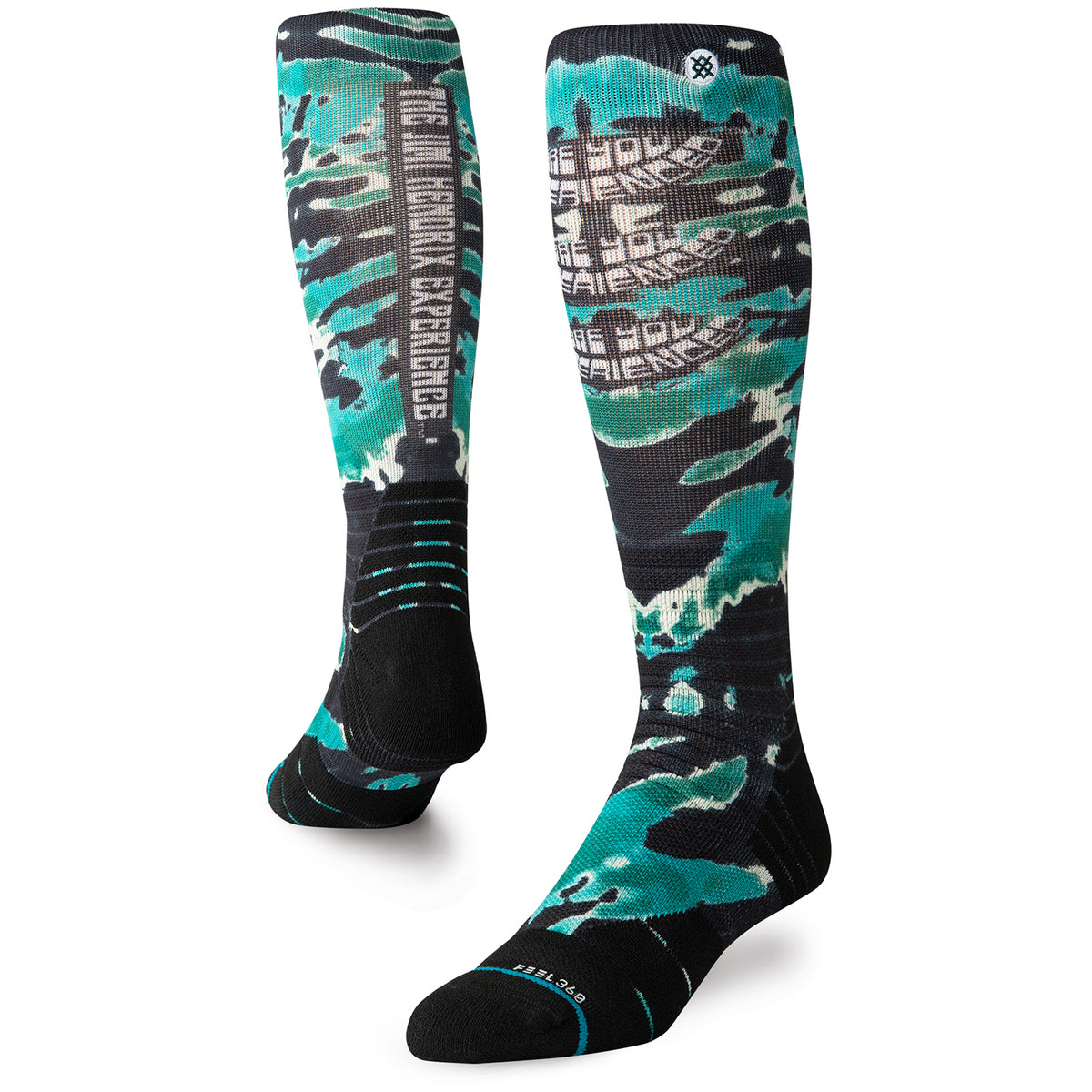 Stance Hendrix Snow Dye Socks Blue