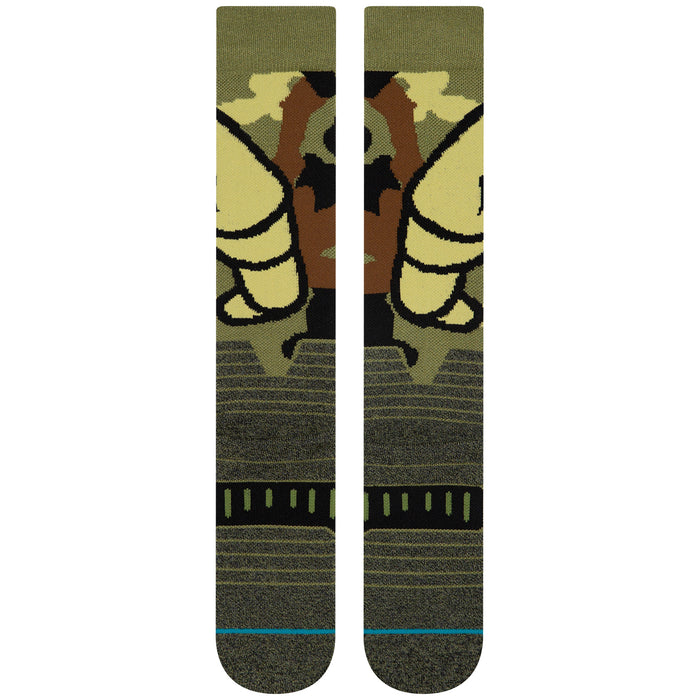 Stance Camo Grab Snow Socks Green