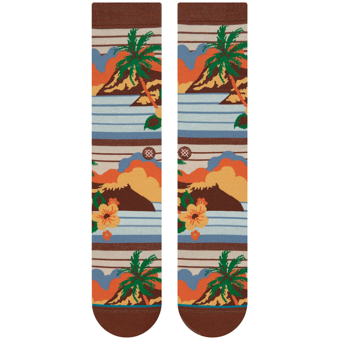 Stance Kekaha Socks Brown