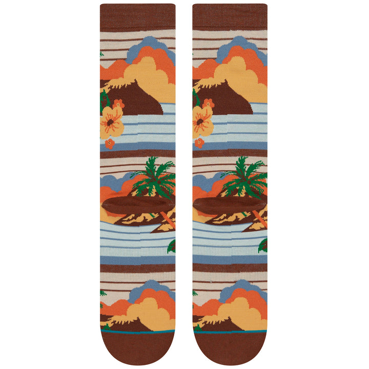 Stance Kekaha Socks Brown