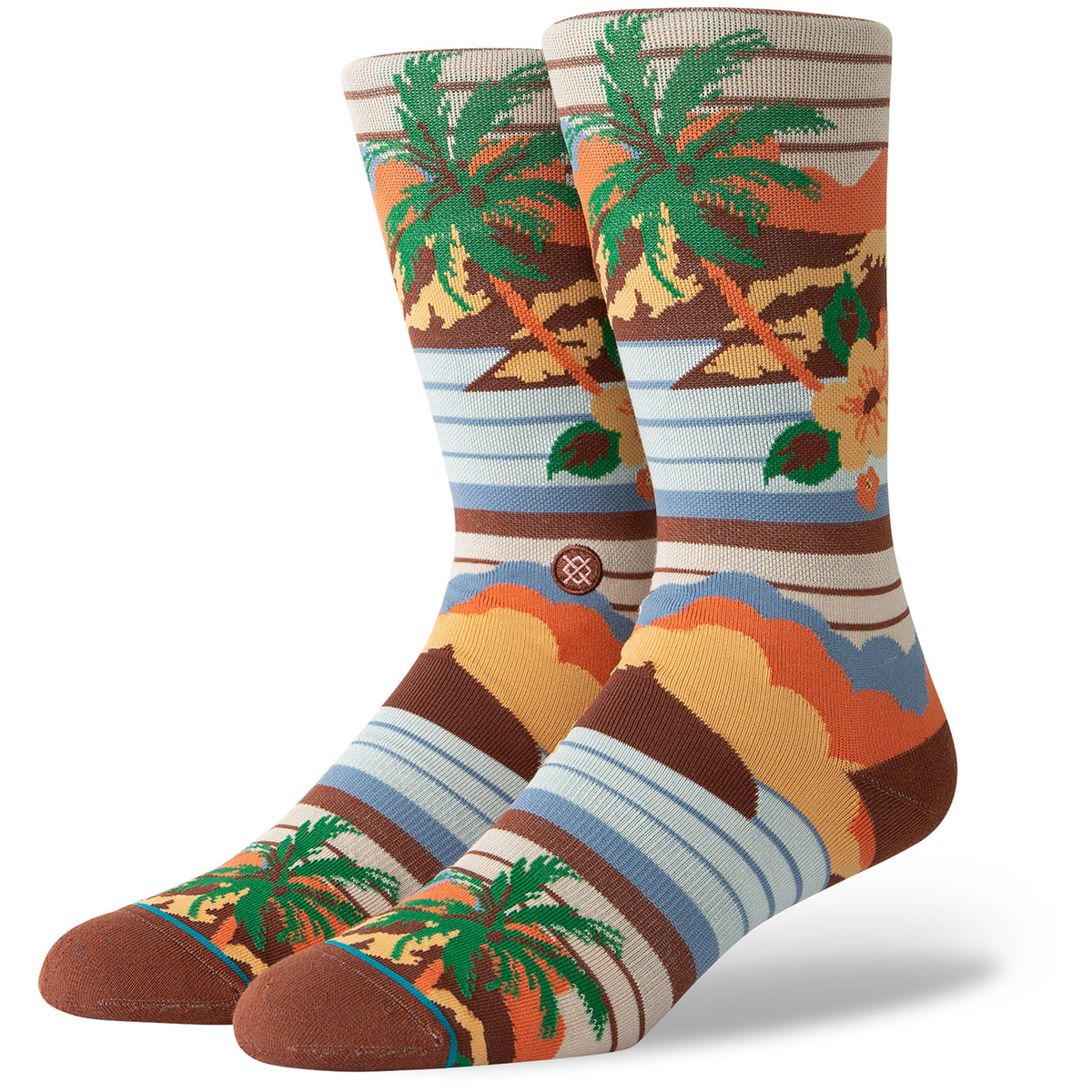 Stance Kekaha Socks Brown