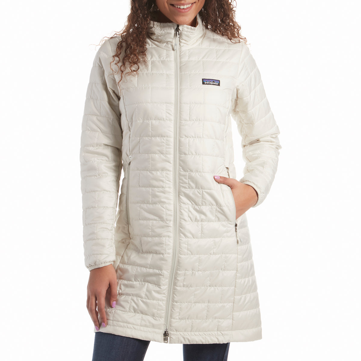 Patagonia Nano Puff Parka - Women's Dyno White