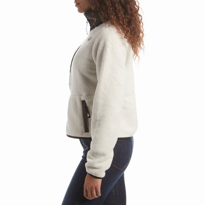 The North Face Dunraven Sherpa Crop Jacket - Women's Vintage White