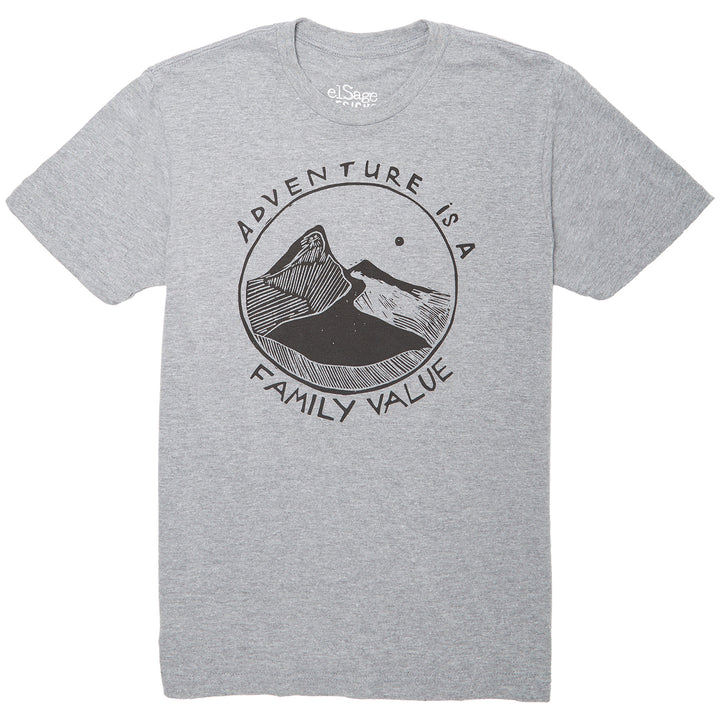 elSage Designs Adventure T-Shirt Grey