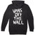 Vans Scratched Hoodie Black