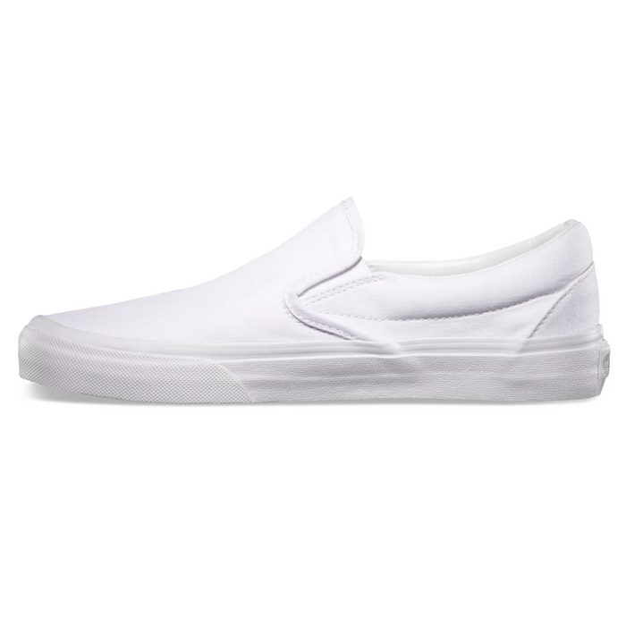 Vans Classic Slip-On Shoes - Women's True White