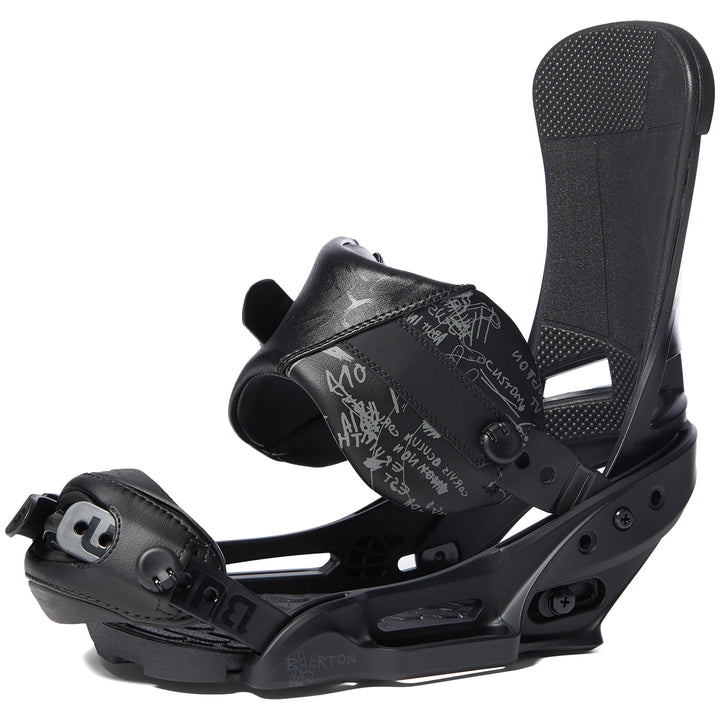 Burton Custom EST Snowboard Bindings 2019 Black Matte