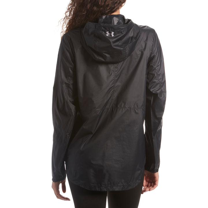 Under Armour Prevail Windbreaker - Women's Black/Black/Tetra Gray