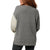 Knot Sisters Molly Cardigan Sweater - Women's Heather Grey Combo