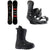 Burton Ripcord Snowboard + Custom EST Snowboard Bindings + Moto Snowboard Boots 2020