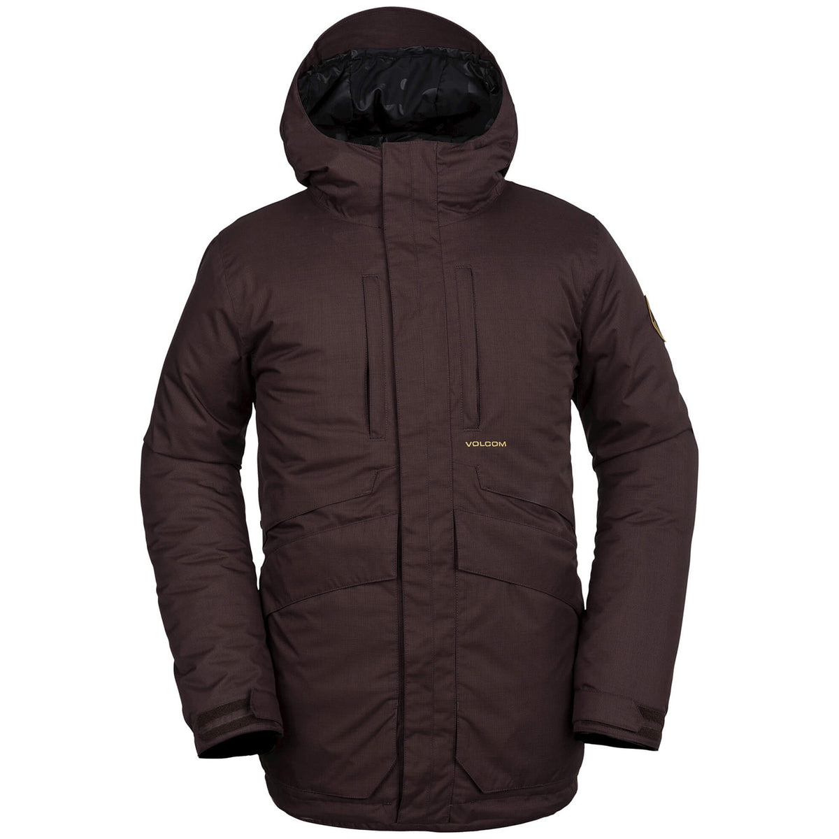 Volcom Fifty Fifty Insulated Jacket Black Red