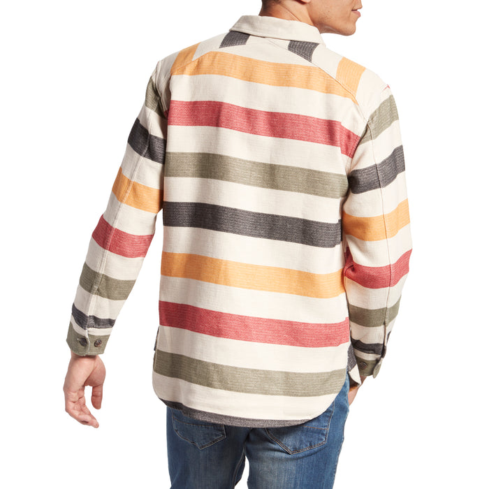 Pendleton Blanket Stripe Overshirt Glacier Stripe