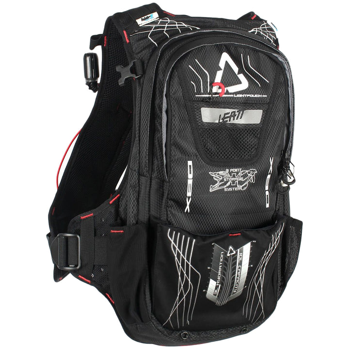 Leatt DBX Cargo 3.0 Hydration Backpack Blk/Wht/Red