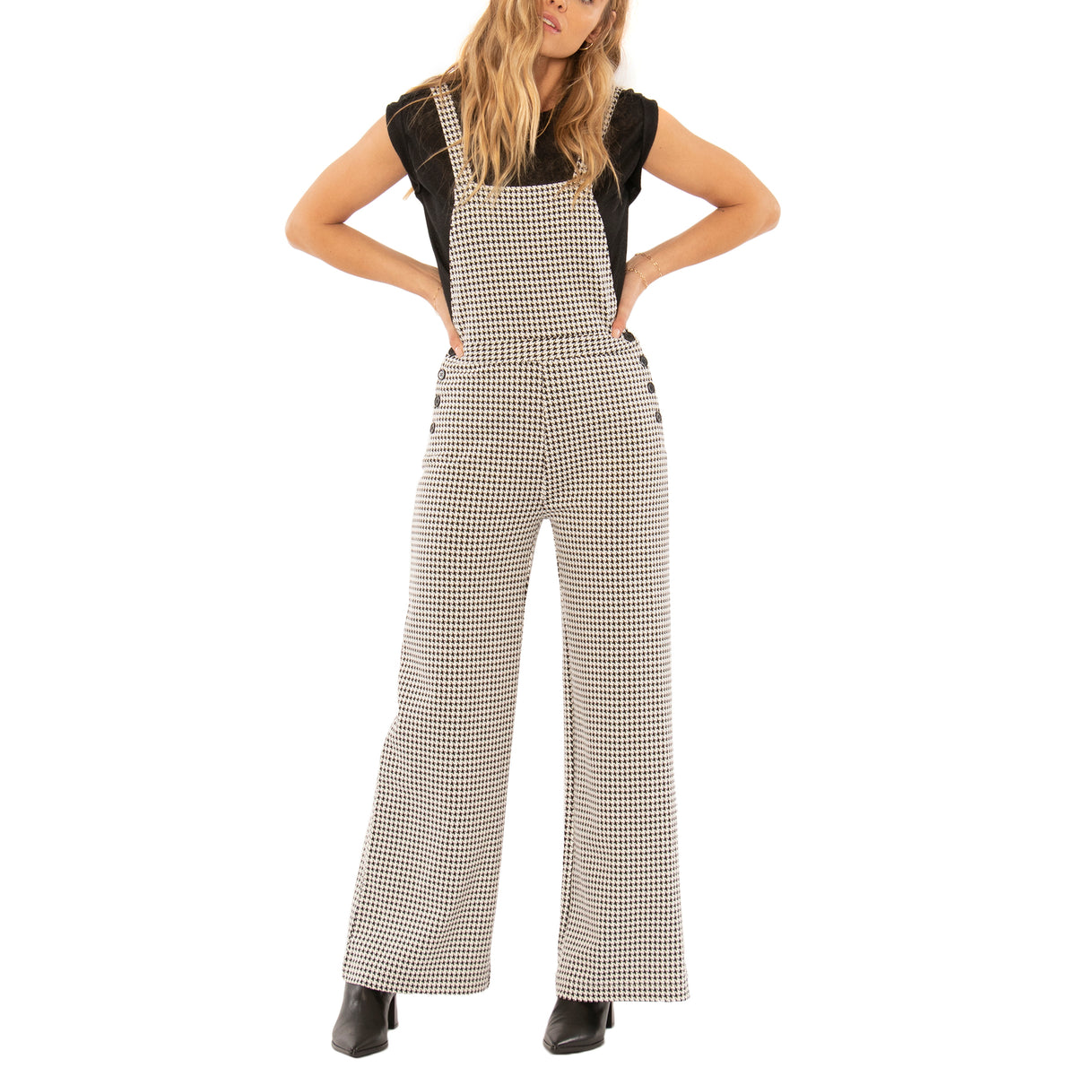Amuse Society Romy Knit Romper - Women's Black