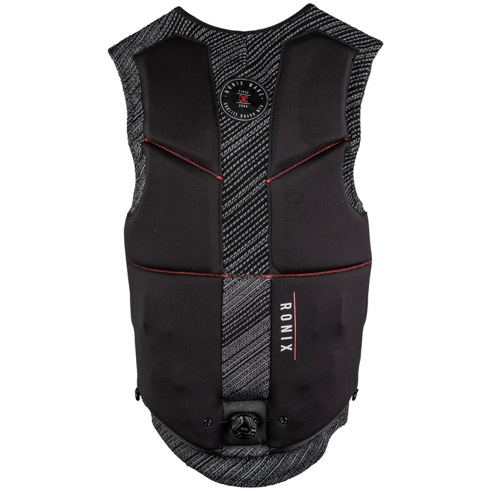 Ronix One Custom Fit BOA Impact Wake Vest 2021 Charcoal/Red