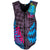 Ronix Party Athletic Cut Impact Wake Vest 2021 Black/Pink/Blue