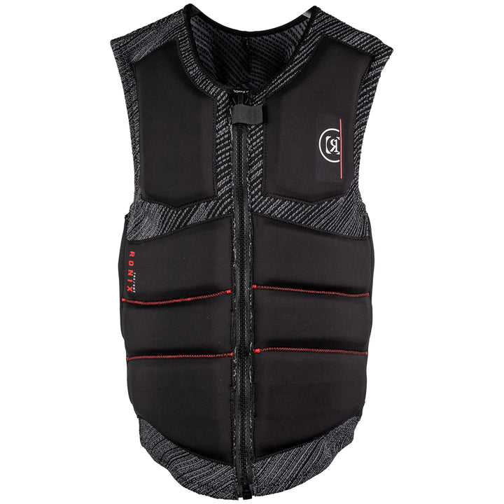 Ronix One Custom Fit BOA Impact Wake Vest 2021 Charcoal/Red
