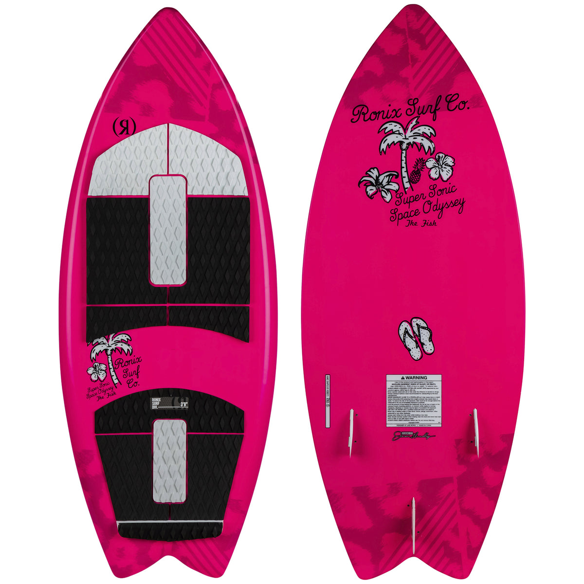 Ronix Super Sonic Space Odyssey Fish Wakesurf Board - Girls' 2020