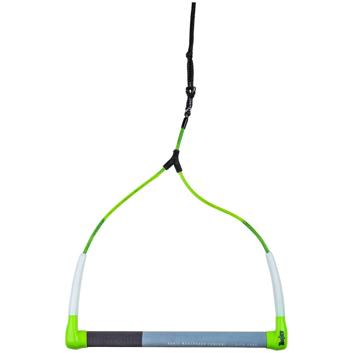 Ronix Envoy Bar Lock Wakeboard Handle White/Dipped Green