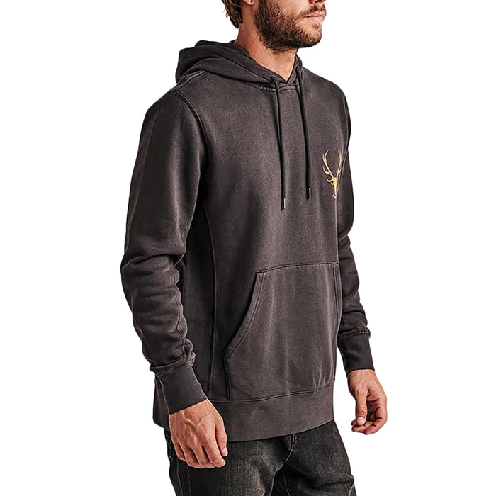Roark Stag Hoodie Black
