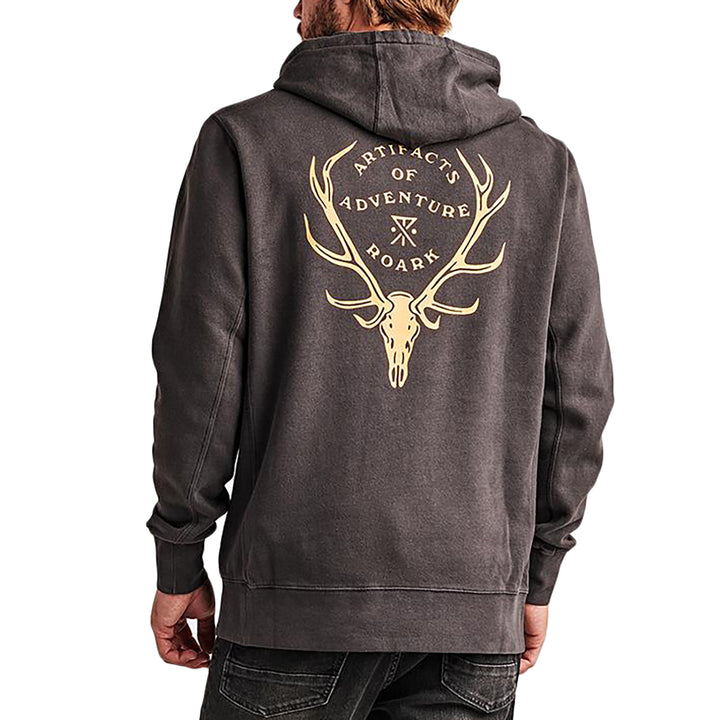 Roark Stag Hoodie Black